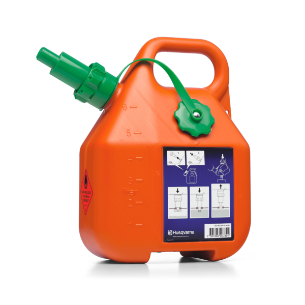 Bensindunk 6 liter, orange