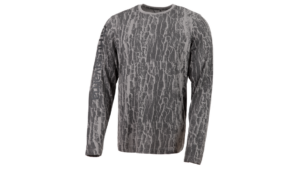 Husqvarna XPLORER T-shirt barkmönstrad kamouflage, långärmad 