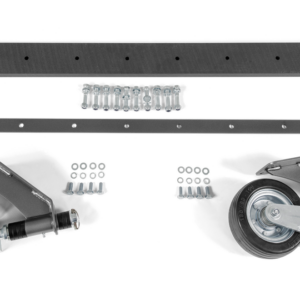 Kit med stödhjul och gummiskrapa 